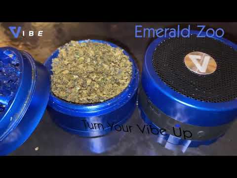 Emerald Zoo Den: The Vibe Bluetooth Speaker & Grinder All in One